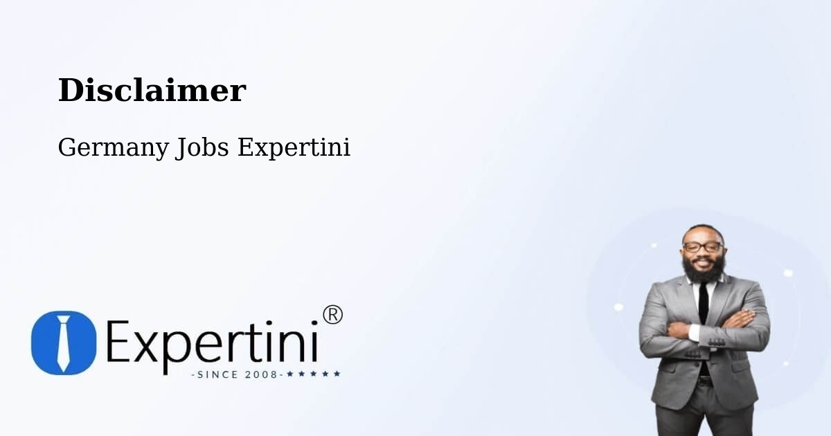 Disclaimer – Mülheim - Germany Jobs Expertini